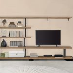 Estanterías en madera maciza italiana